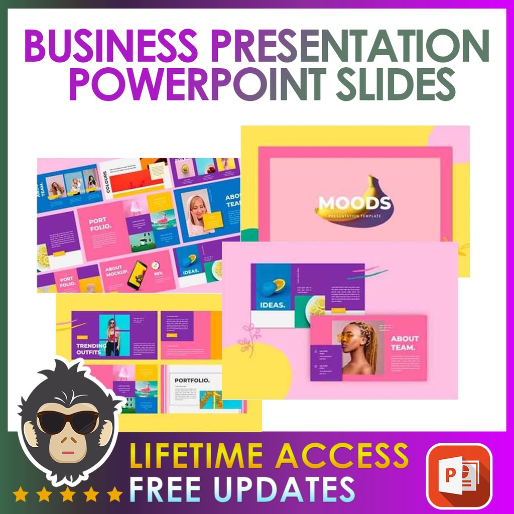 Powerpoint Slides Creative Template for Business Presentation | Shopee ...