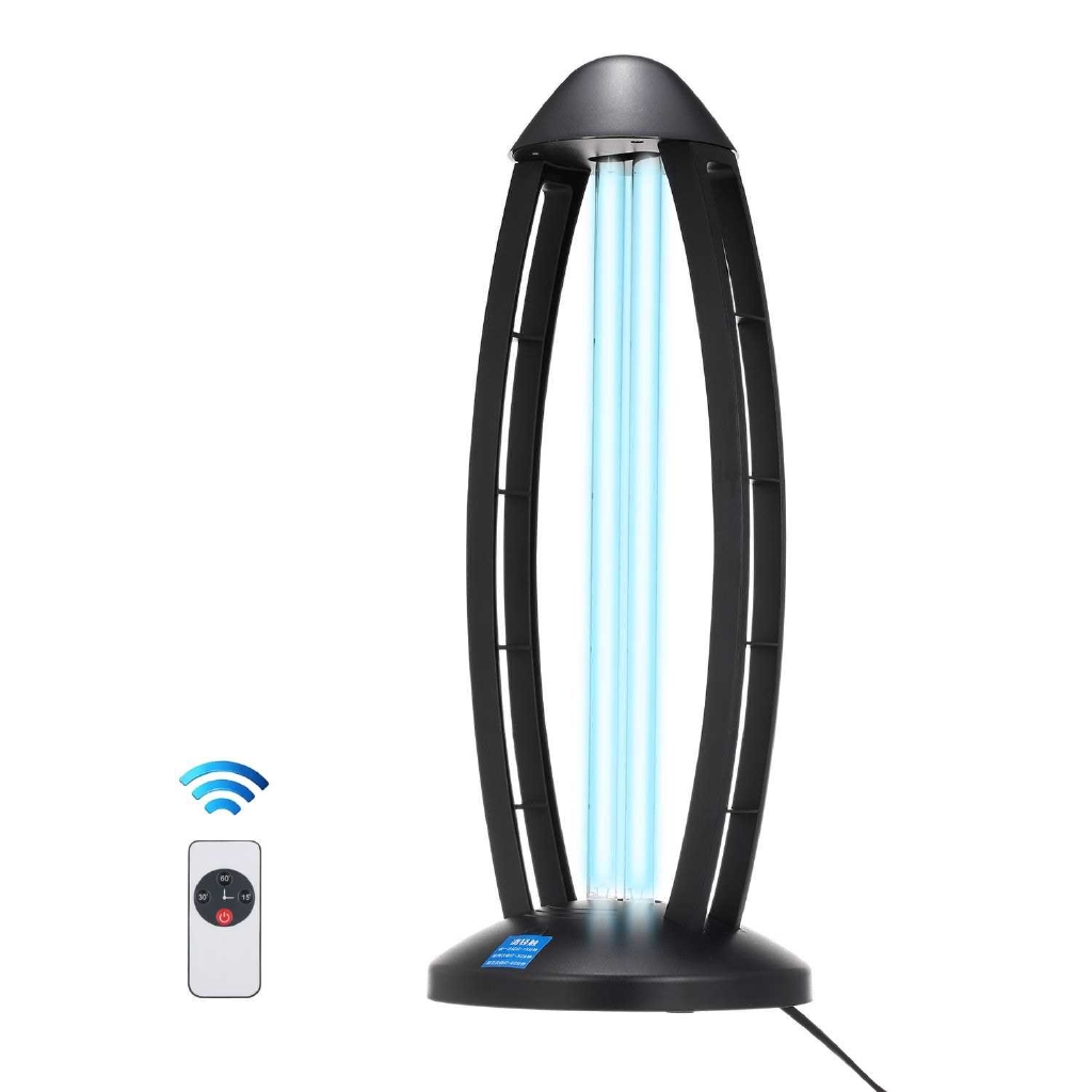 38W 220V UVC+Ozone Germicidal Ultraviolet Lamp UV Light Timer for Kill