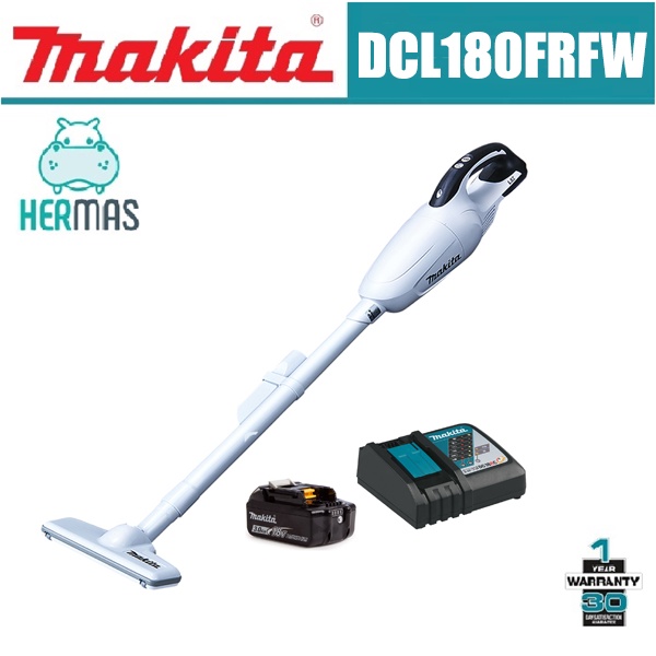 MAKITA DCL180FRFW 18V VACUUM CLEANER (WHITE) | Shopee Malaysia