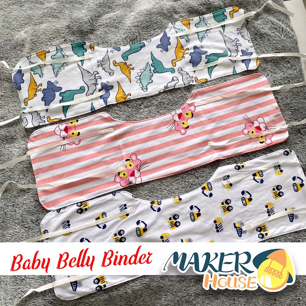 MakerHouse Baby Belly Binder Infant Adjustable Stripe Belly Binder Toddle Stomach Protect