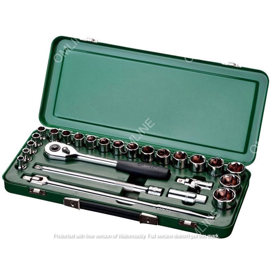 SATA 25 Pc. 1/2" Drive 6 Point Metric Socket Set (09092ME-12) | Shopee ...