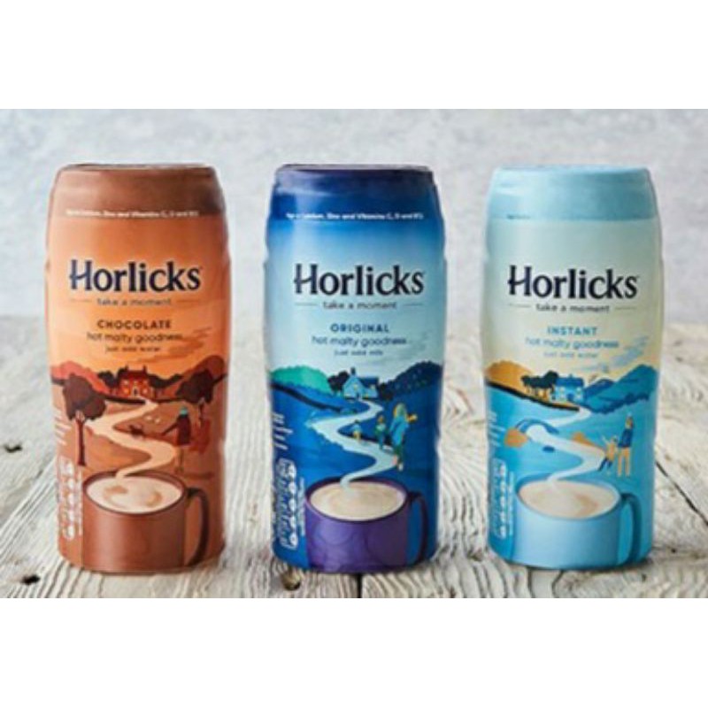 Horlicks Original/Instant/Chococlate Hot Malty Goodness [UK] 400g ...