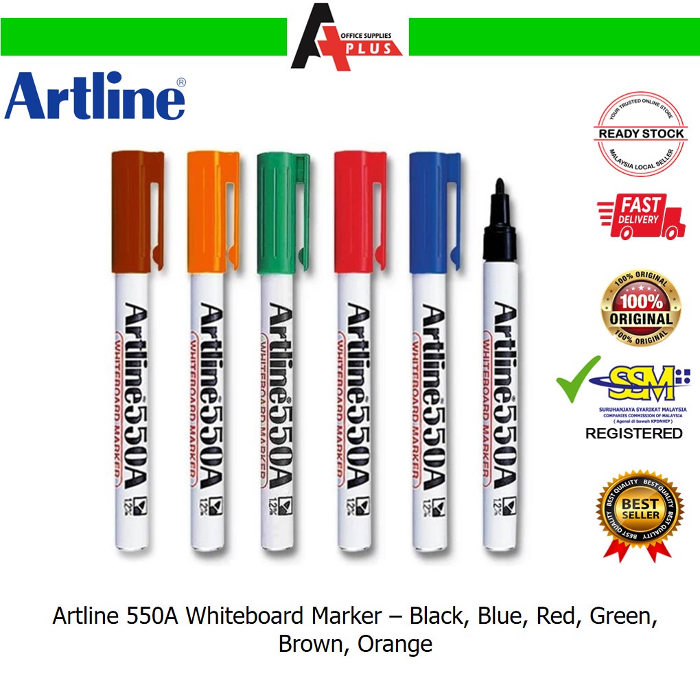 ARTLINE 550A Whiteboard Marker / Pen Marker Papan Putih Shopee Malaysia