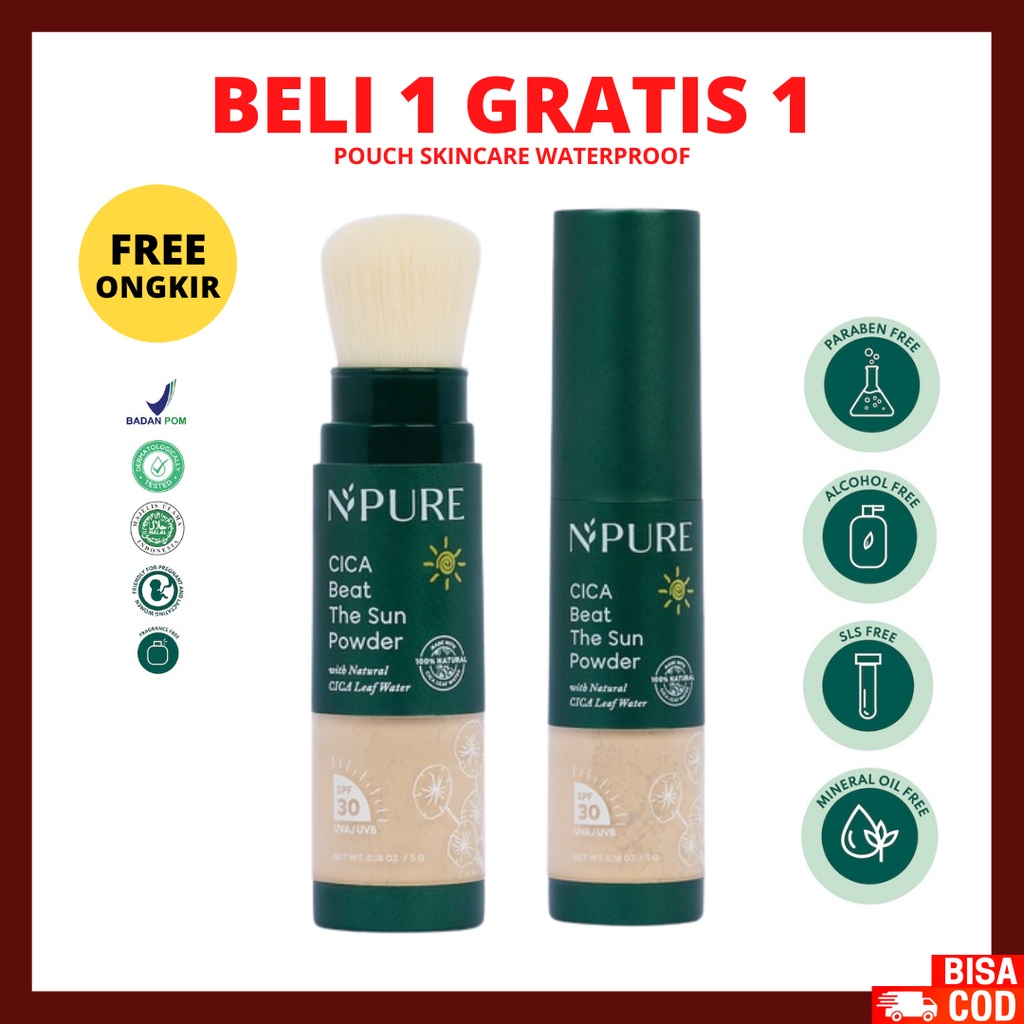 [ Free GIFT ] NPURE Cica Beat The Sun POWDER 5g | Shopee Malaysia