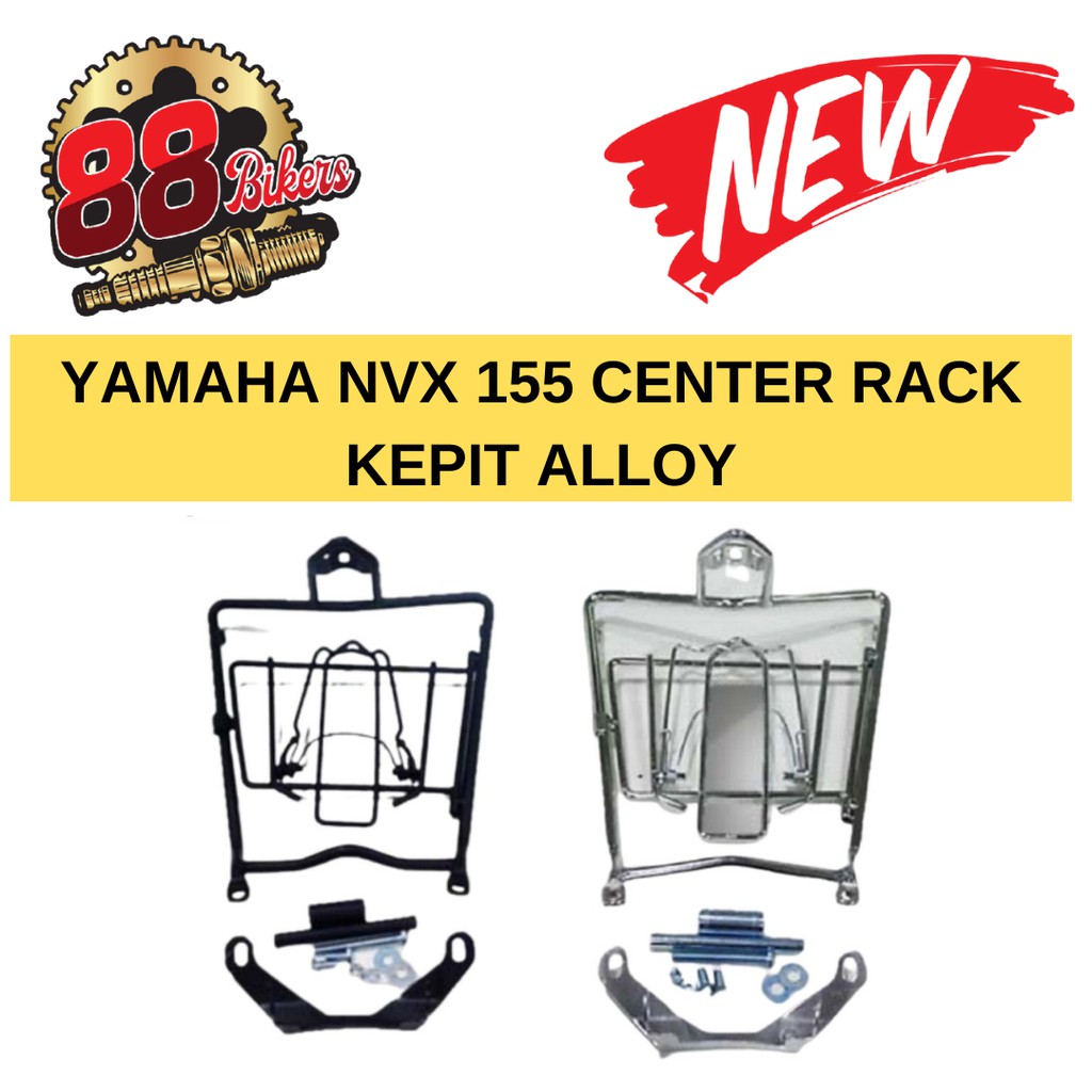 YAMAHA NVX 155 CENTER RACK KEPIT ALLOY | Shopee Malaysia