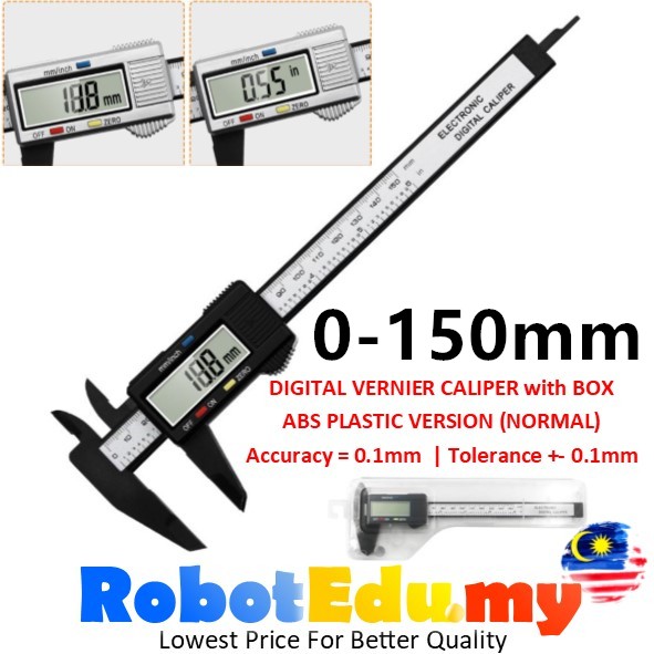 ABS-Plastic 0-150mm