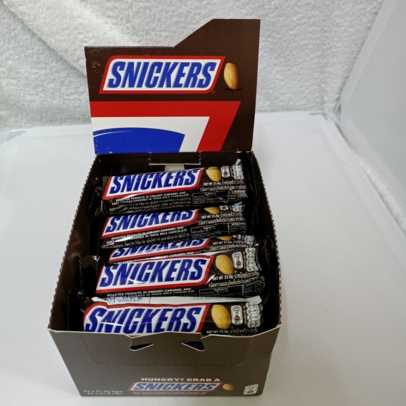 SNICKERS CHOCOLATE BOX 24*50G READY STOCK. HALAL PROD. Shopee Malaysia