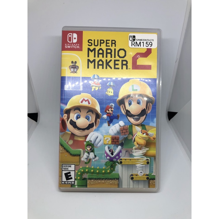 Super Mario Maker 2 Nintendo Switch (Used) | Shopee Malaysia