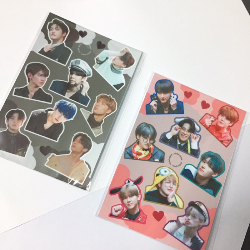 ATEEZ duality stickers (cute/sexy) | Shopee Malaysia