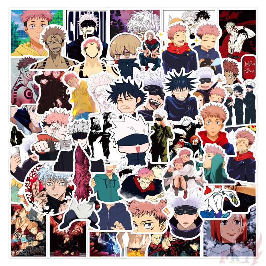 Jujutsu Kaisen - Series 12 Anime Yuji Itadori Stickers 50Pcs/Set ...