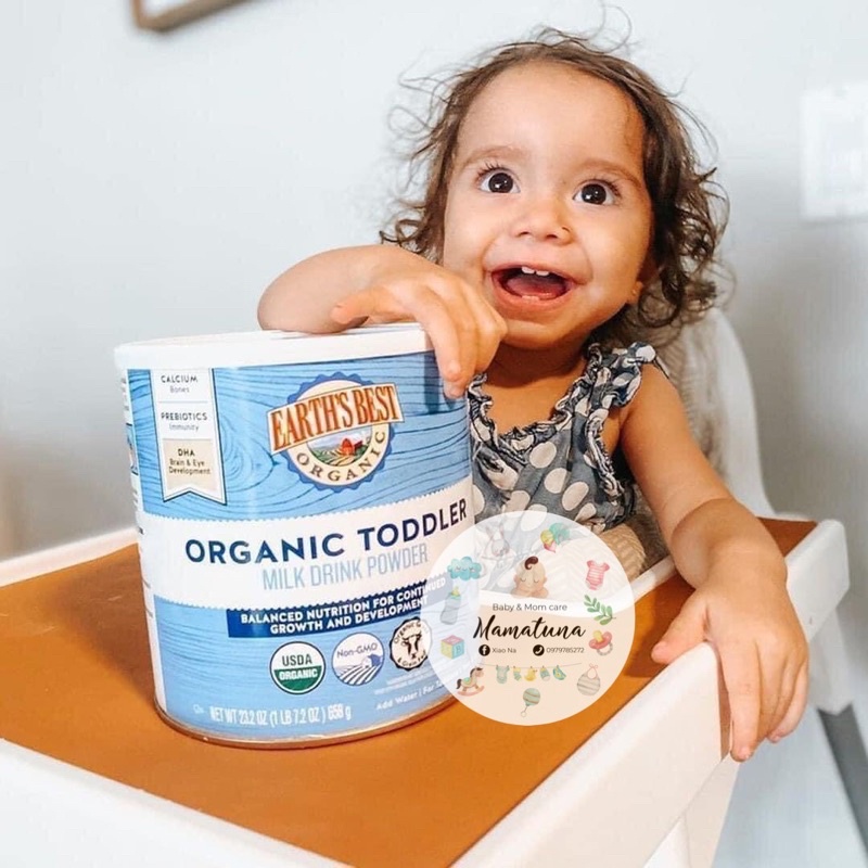 Earth's Best Organic Toddler Formula (Us bill BAY AIR date 2024 New