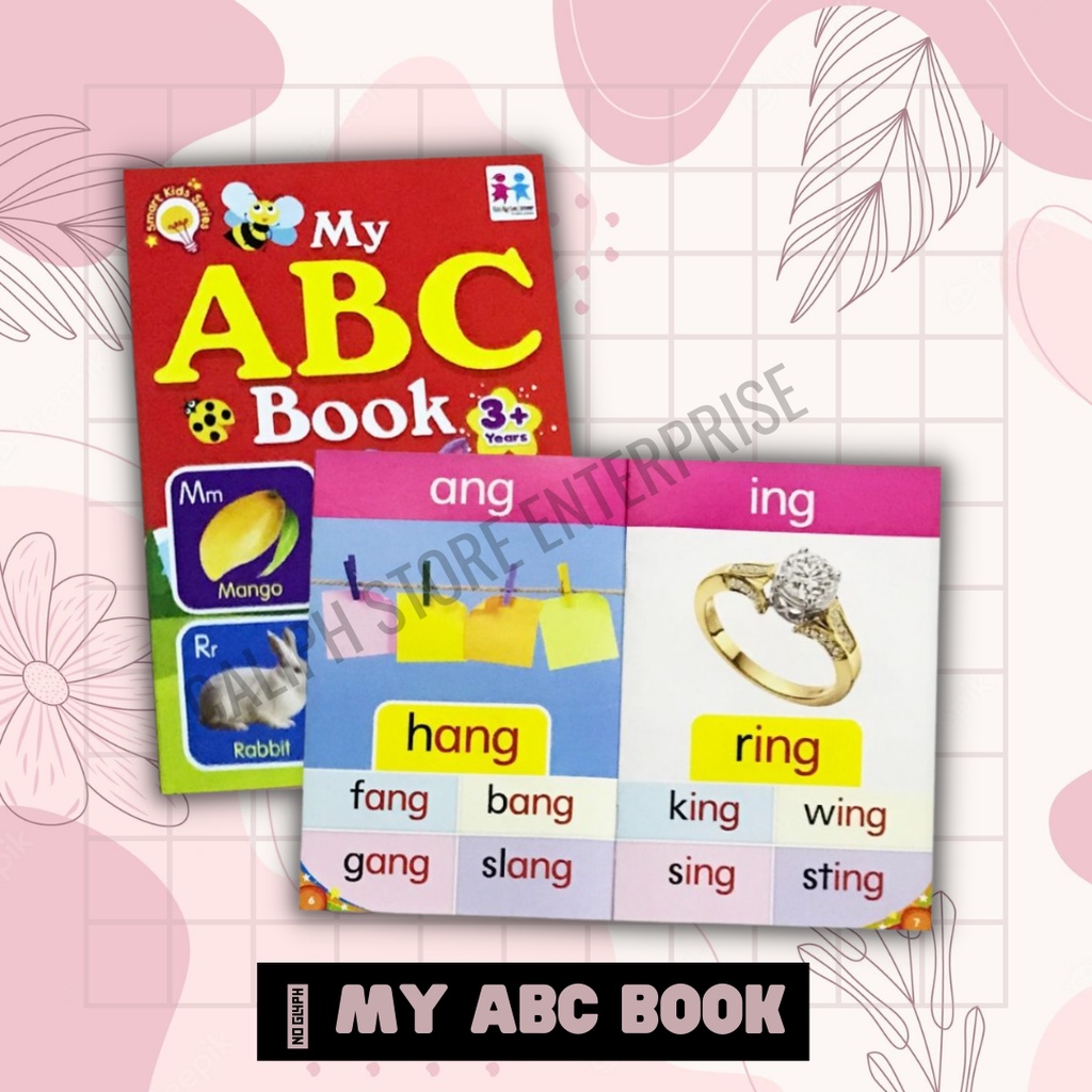 Siri Adik Cerdik Buku Bergambar Suku Kata ABC Nombor 123 Haiwan Phonic ...