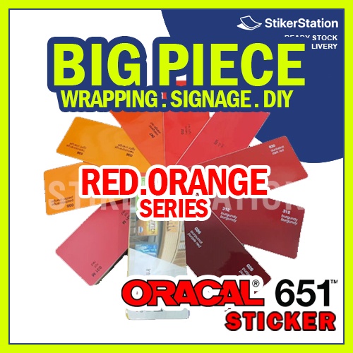 ORACAL 651 BIG - Car Wrapping Sticker / Vinyl Sticker / Outdoor Sticker ...