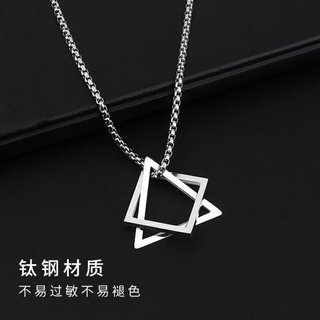 Cross Chain For Boys Mens Chain Combo Cross Locket Pendant Square Locket  Korean Jewelry Hip Hop Party Boys Mens Chain Necklace