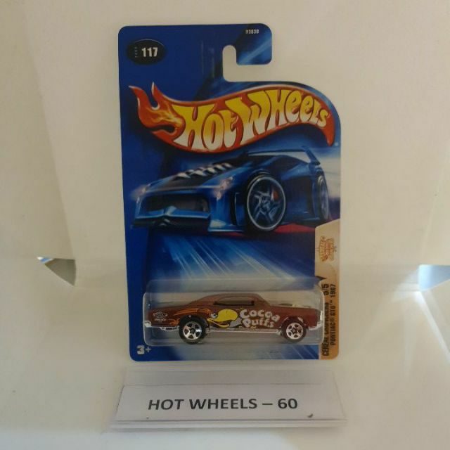 HOT WHEELS BROWN PONTIAC GTO 1967 COCOA PUFFS Shopee Malaysia