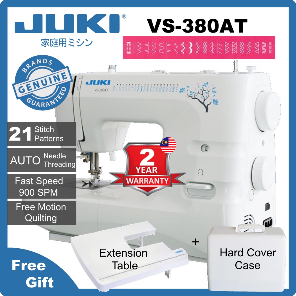 JUKI VS380AT Sewing Machine 21 Stitch Patterns (2 YR WARRANTY