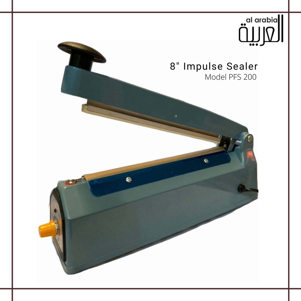 Impulse Heat Sealer Film Sealing Machine PFS 200 (Metal Body) | Shopee ...