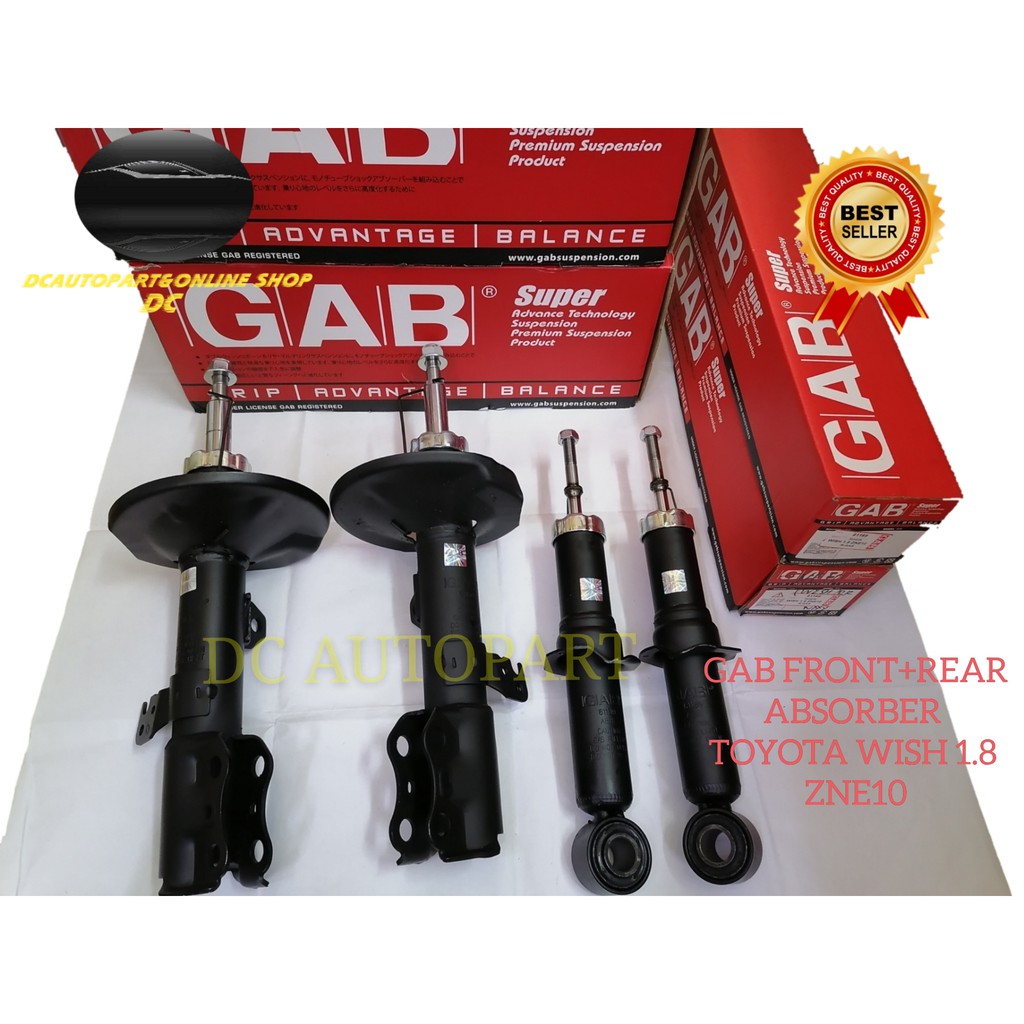 Best Shock Absorber for Toyota Wish, Toyota Wish Adjustable Coilovers,  Custom Shock Absorbers Price in Malaysia