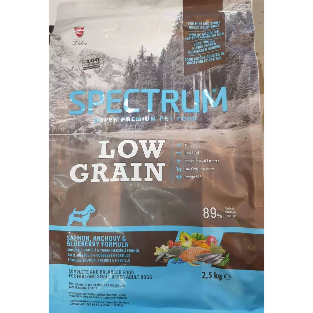 SPECTRUM SUPER PREMIUM PET FOOD LOW GRAIN 2.5KG Shopee Malaysia