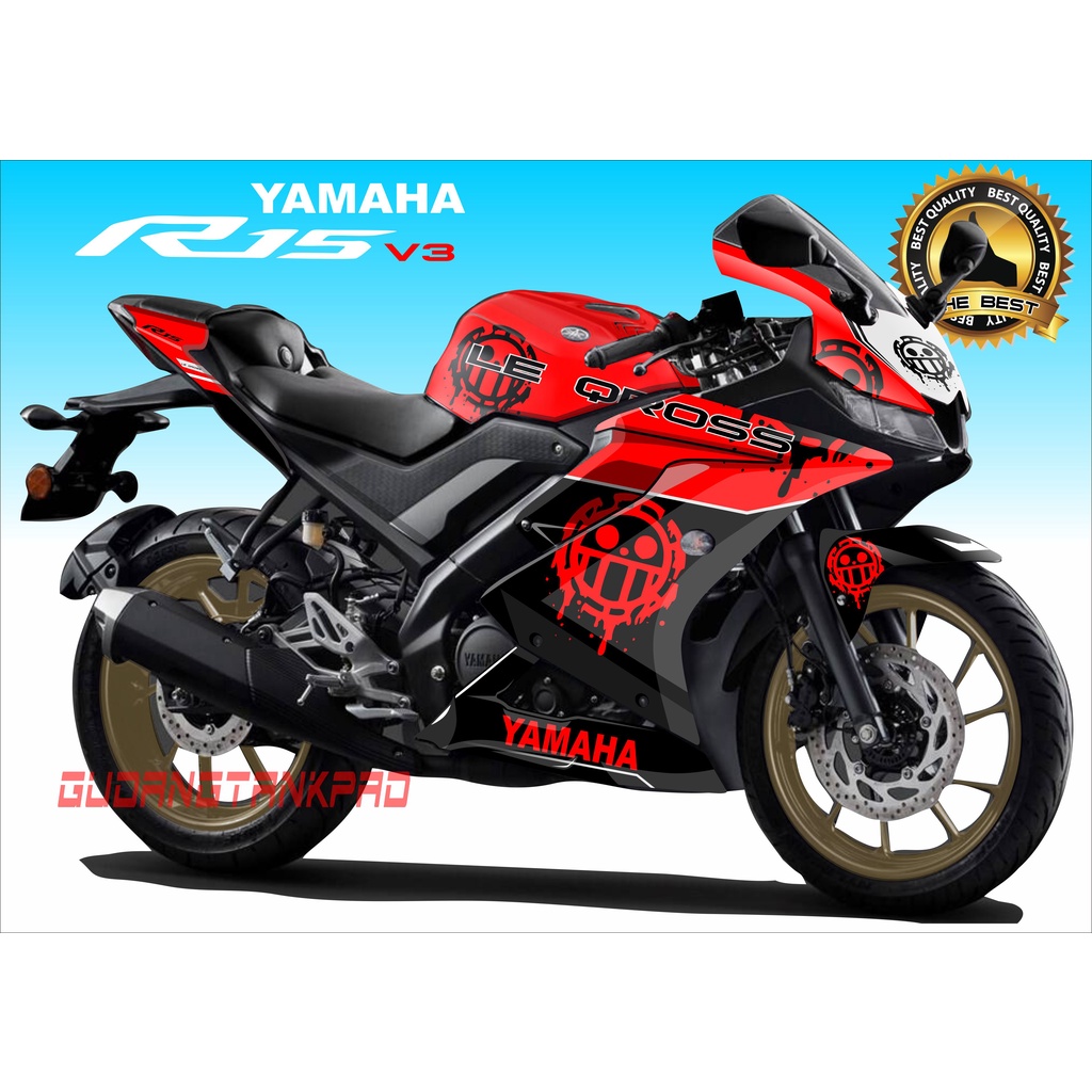 Full body decal r15 v3 one piece r15 decal sticker | Shopee Malaysia