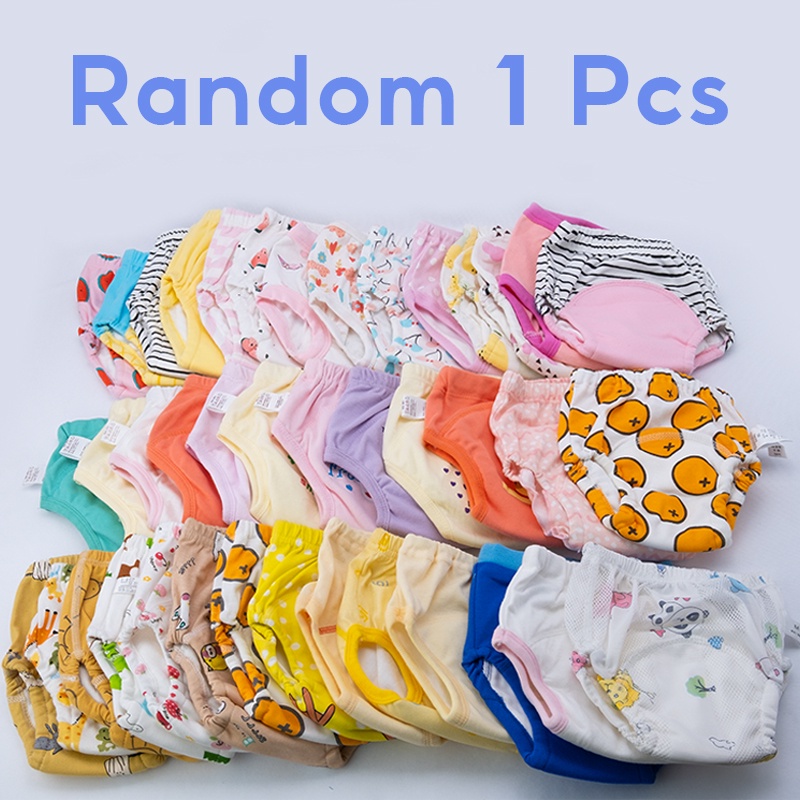 6 Layer A CottonToddler Training Potty Pants Washable Cotton Learning