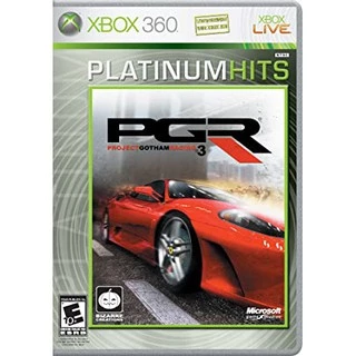XBOX 360 GAMES PROJECT GOTHAM RACING 3 PGR (ORIGINAL USED)