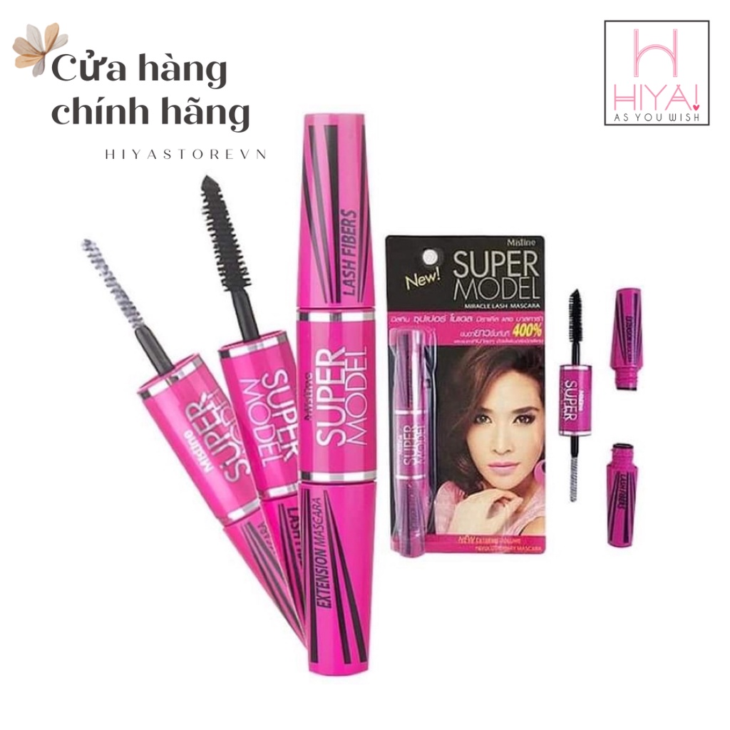 (AUTH Standard) Mistine Super Model Miracle Lash Mascara Thailand Lash ...