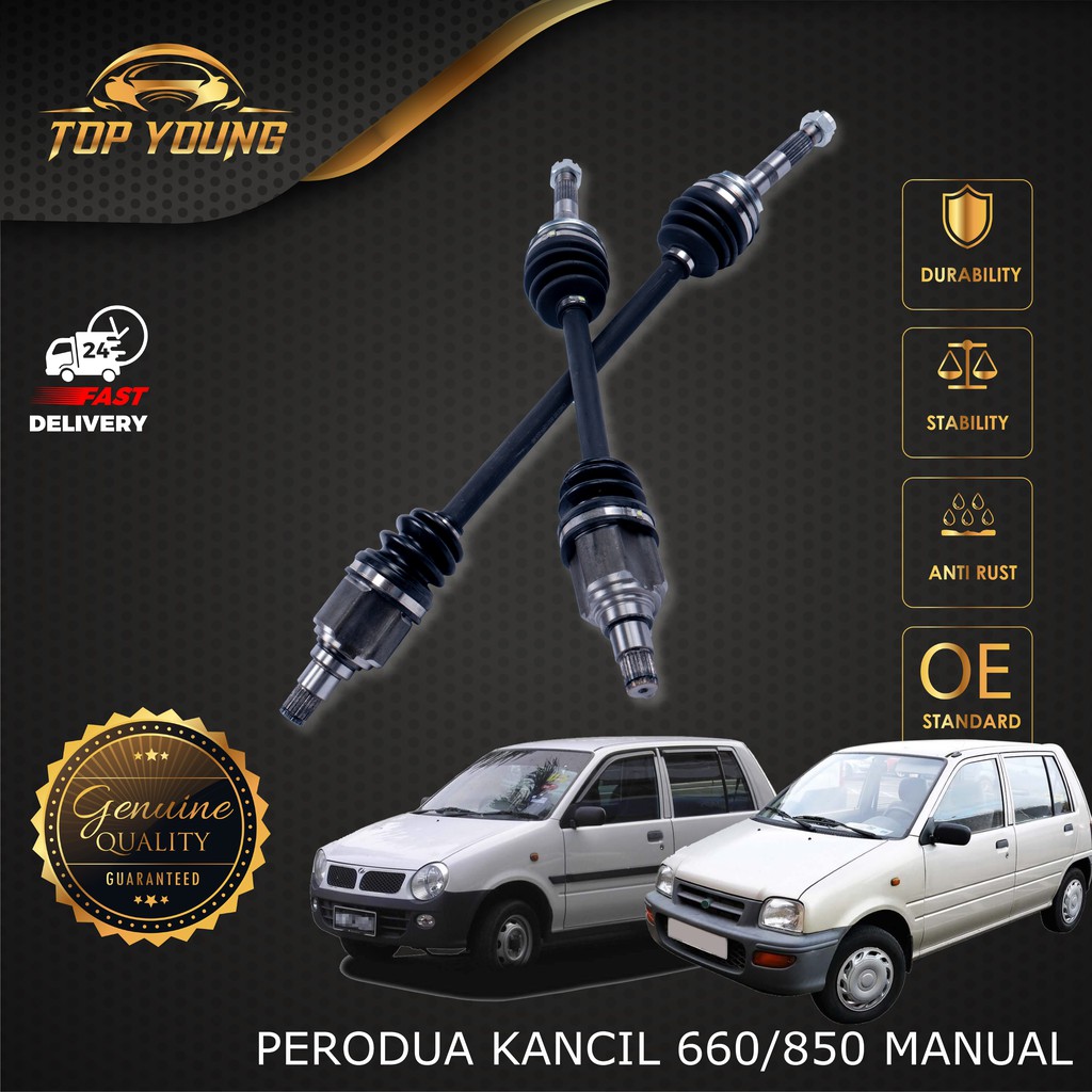 DRIVE SHAFT OEM PERODUA KANCIL 660 / 850 MANUAL GENUINE QUALITY