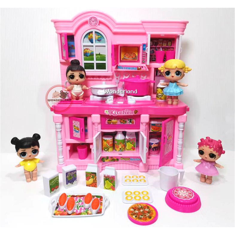 Lol store dolls kitchen