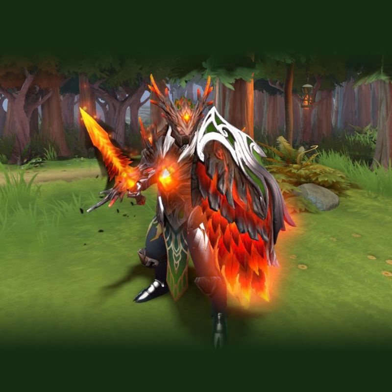 Dragon Knight TI9 Collector's Cache Set (Scorched Amber) | Shopee Malaysia