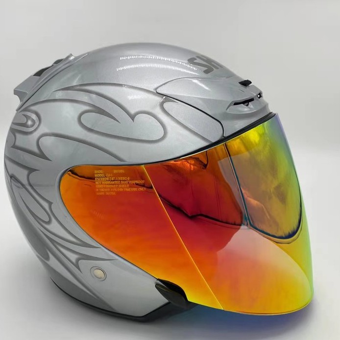 HELMET ] SHOEI JACK NEW UPGRADE J-FORCE 2 (Tanduk Lekuk) JF2 JACK