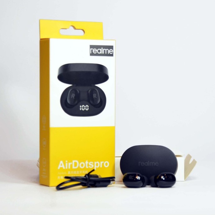 Realme AirDots Pro Touch with Display TWS Bluetooth Wireless