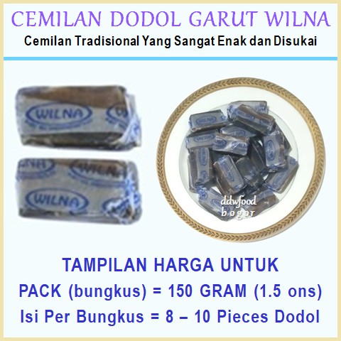 Wilna Brand DODOL GARUT Snacks/Snacks (Curry, LEGIT, Savory Snacks From ...