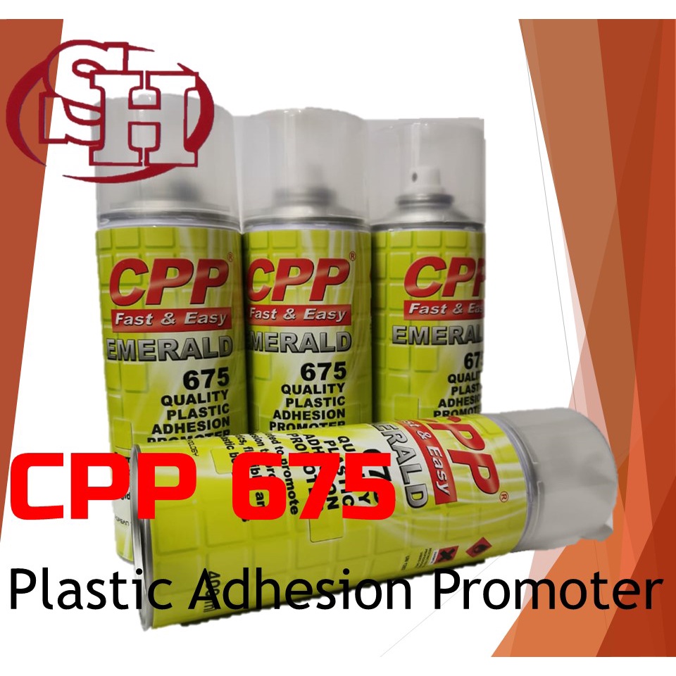 CPP 675 Quality Plastic Adhesion Promoter Plastic Primer 400ml Shopee