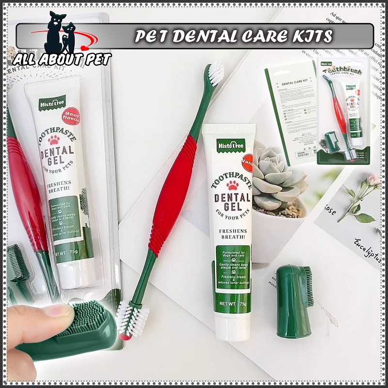 Pet toothpaste dog toothpaste toothbrush set dog oral cleaning supplies ...