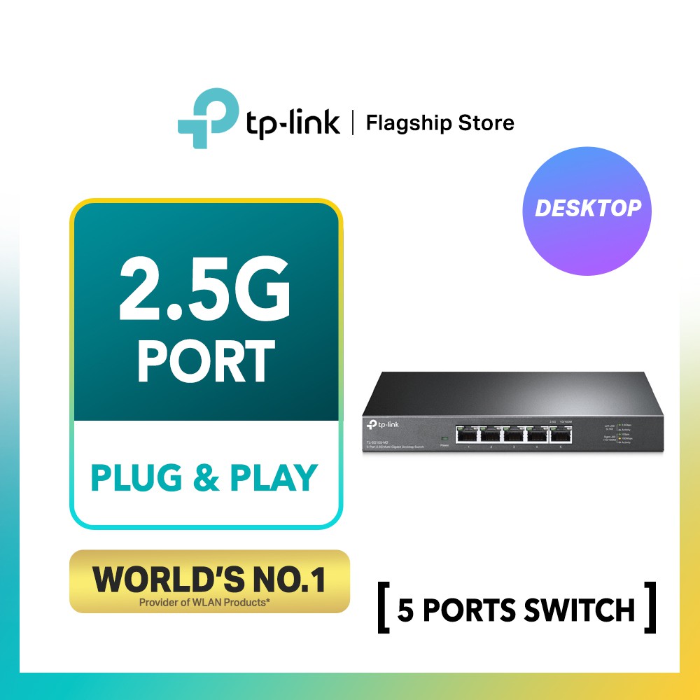 TP-Link 5-port 2.5G Desktop Switch
