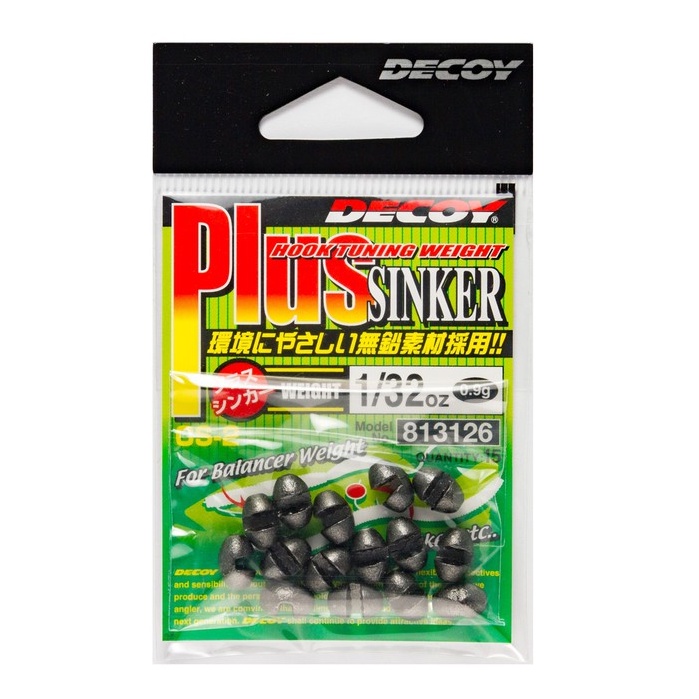 Decoy Cs-2 Plus Sinker Hook Tuning Weight Size 1/32 Oz - 3126