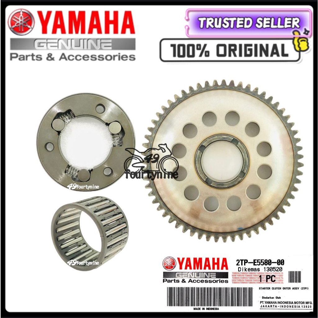 100 ORIGINAL Y15 Y15ZR FZ150 LC135 5S 5SPEED STARTER ONE WAY