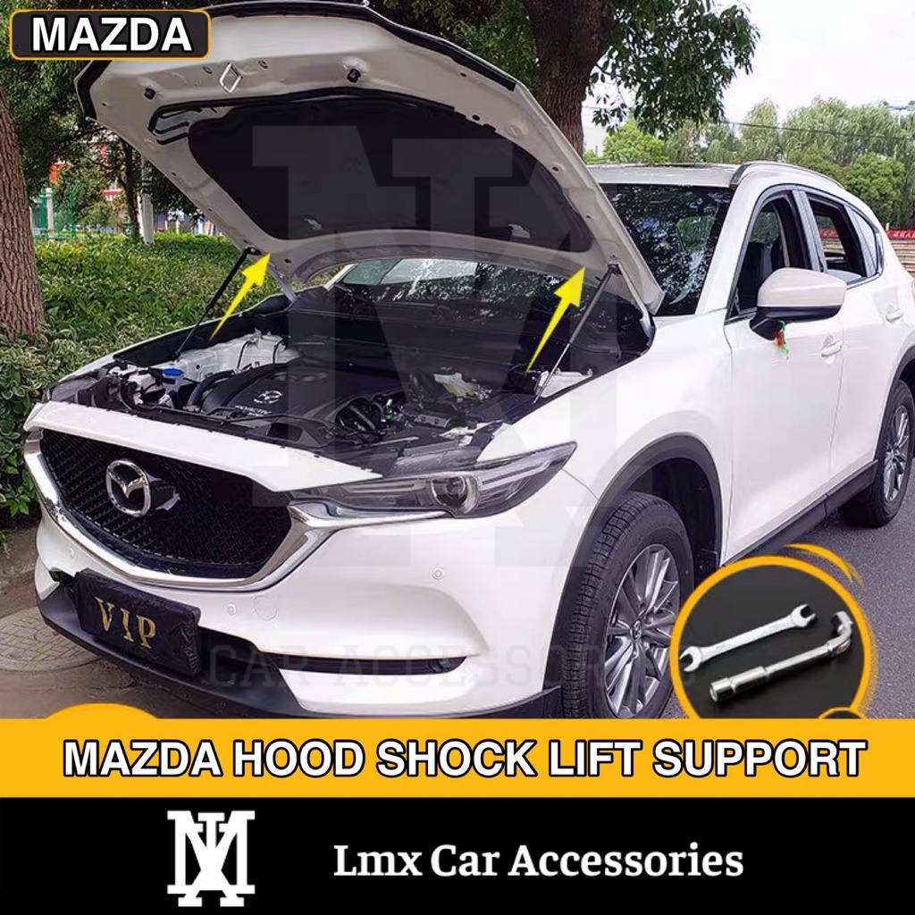 Mazda 3 CX3 CX30 CX5 CX8 Front Engine Cover Hood Shock Lift Support ...