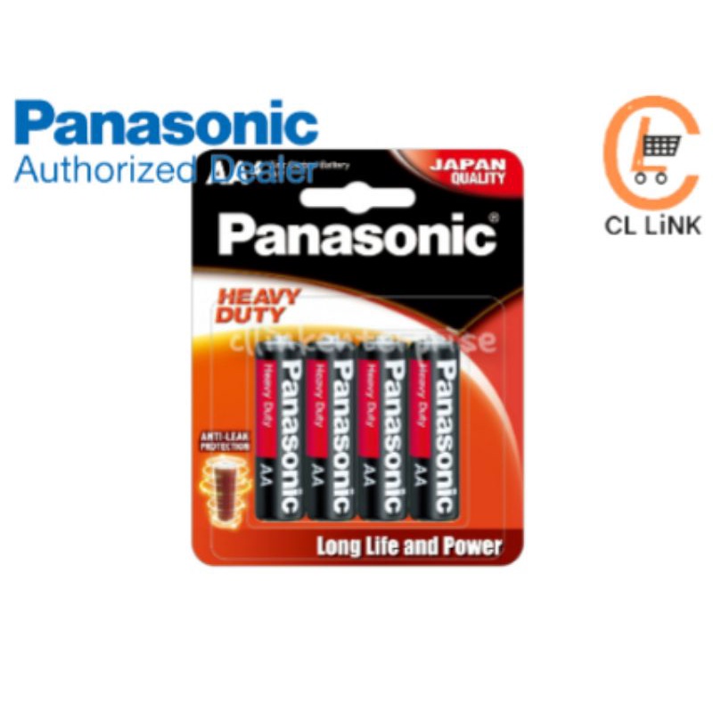 Panasonic Battery Heavy Duty Size AA [UM-3HD/4BVP] | Shopee Malaysia