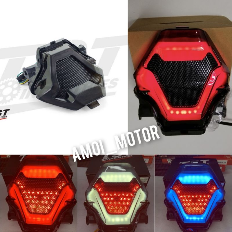 YAMAHA Y15ZR R25 MT07 Integrated tail light TST tail lamp with signal ...