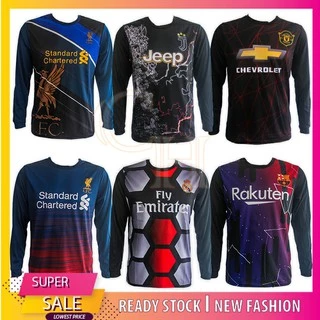 SIZE M - XL) MEN JERSEY T-SHIRT FISHING ABU GARCIA LONG SLEEVES (BAJU JERSI  LELAKI LENGAN PANJANG PANCING SUKAN) LTX