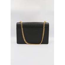 MARC JACOBS #37317 Black Leather Silver Buckle Shoulder Bag – ALL YOUR BLISS