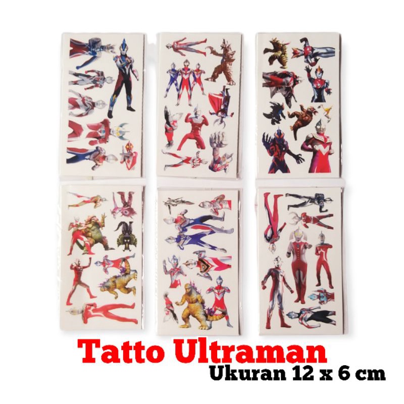 Ultraman Tattoo Sticker Toy | Shopee Malaysia