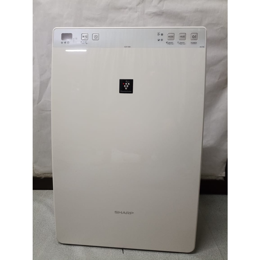 Sharp Plasmacluster Ion Tech Air Purifier with humidifying KCF30LW air