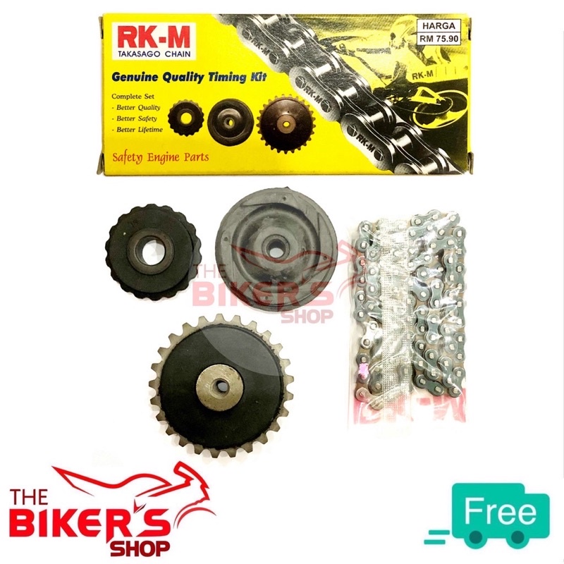 EX5 HIGH POWER DREAM WAVE100 Timing Chain Kit Set Roller Block Rantai ...