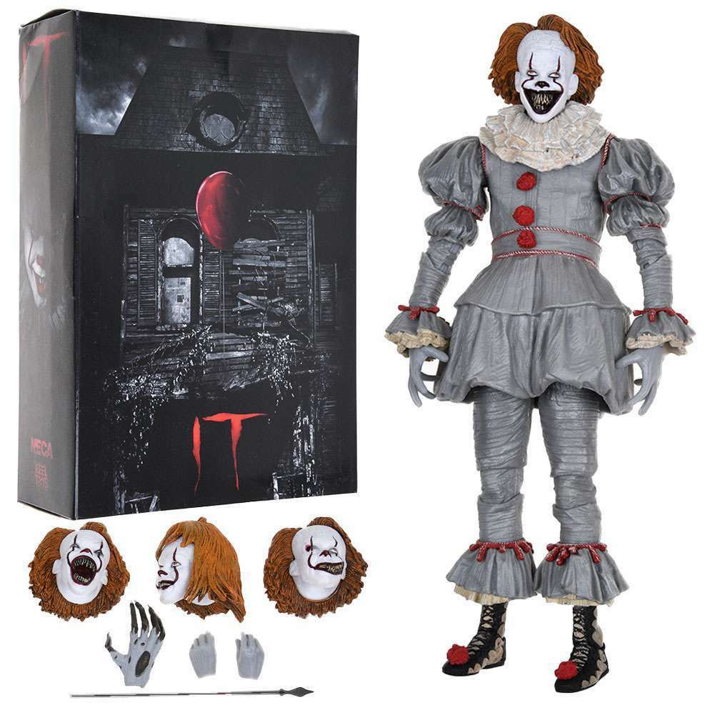 NECA Pennywise Action Figure Stephen King's Iron Horror Toy Doll Christmas  Gift - AliExpress