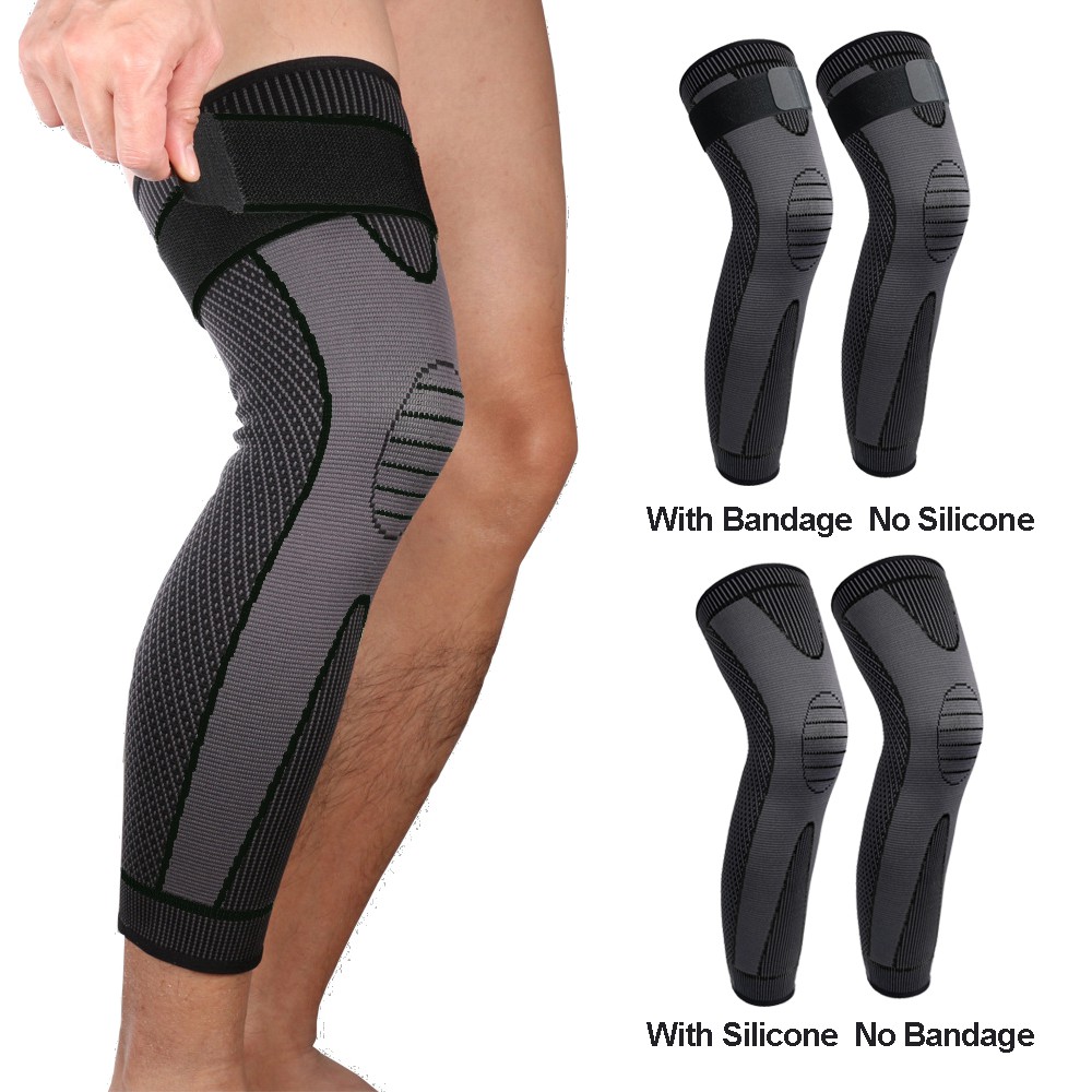 Long Knee Sleeves Knee Guard Compression Knee Pads Men Women Basketball