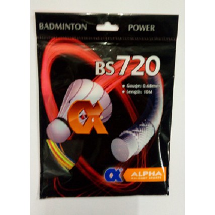 (Original) Alpha Badminton String BS720 (Colour Randomly Pick) | Shopee ...