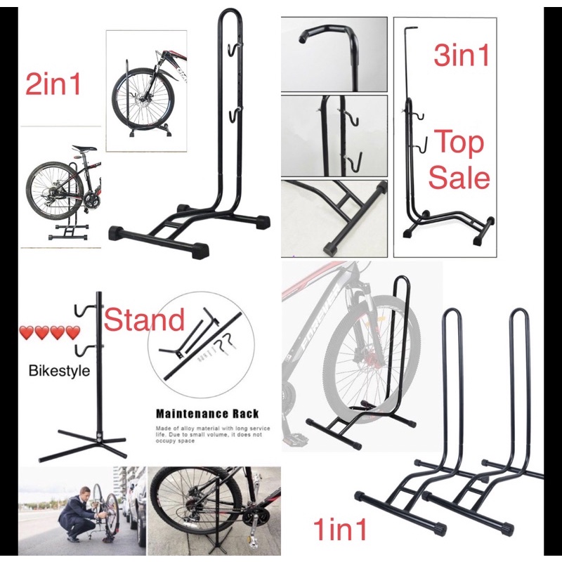 LIGHT WEIGHT MOUNTAIN BIKE RACK BICYCLE STAND REAR TONGKAT BASIKAL